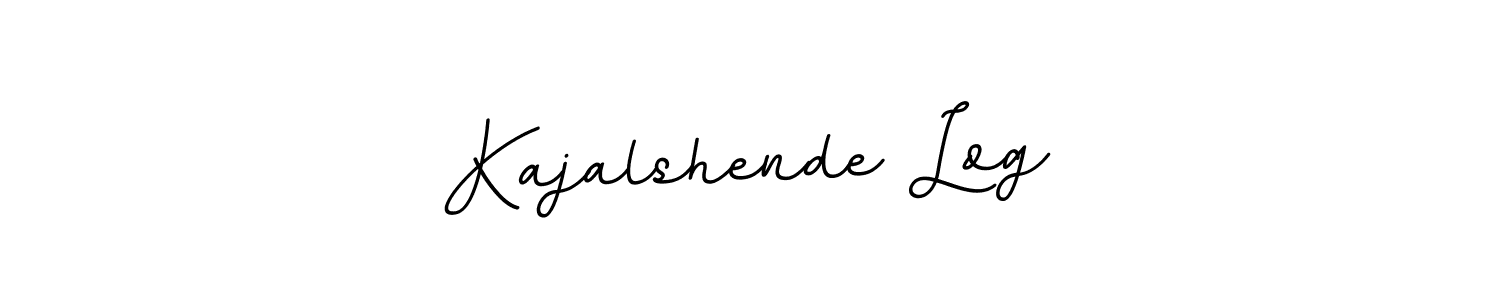 Make a beautiful signature design for name Kajalshende Log. With this signature (BallpointsItalic-DORy9) style, you can create a handwritten signature for free. Kajalshende Log signature style 11 images and pictures png