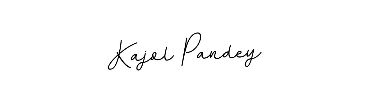 if you are searching for the best signature style for your name Kajol Pandey. so please give up your signature search. here we have designed multiple signature styles  using BallpointsItalic-DORy9. Kajol Pandey signature style 11 images and pictures png