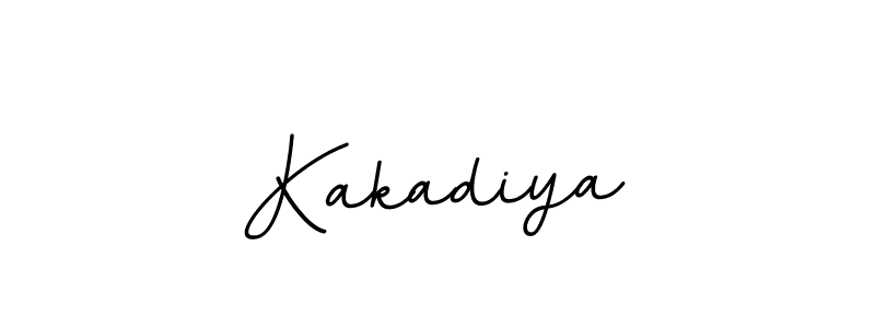 Design your own signature with our free online signature maker. With this signature software, you can create a handwritten (BallpointsItalic-DORy9) signature for name Kakadiya. Kakadiya signature style 11 images and pictures png