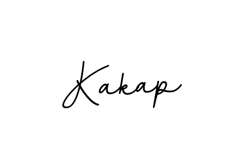 You should practise on your own different ways (BallpointsItalic-DORy9) to write your name (Kakap) in signature. don't let someone else do it for you. Kakap signature style 11 images and pictures png