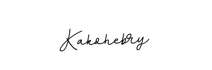 Make a beautiful signature design for name Kakohebry. With this signature (BallpointsItalic-DORy9) style, you can create a handwritten signature for free. Kakohebry signature style 11 images and pictures png