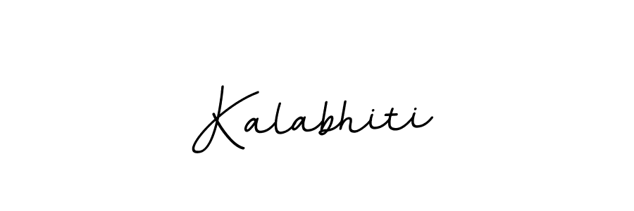 Create a beautiful signature design for name Kalabhiti. With this signature (BallpointsItalic-DORy9) fonts, you can make a handwritten signature for free. Kalabhiti signature style 11 images and pictures png