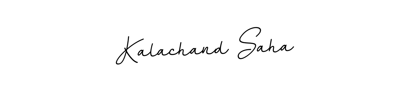 Kalachand Saha stylish signature style. Best Handwritten Sign (BallpointsItalic-DORy9) for my name. Handwritten Signature Collection Ideas for my name Kalachand Saha. Kalachand Saha signature style 11 images and pictures png