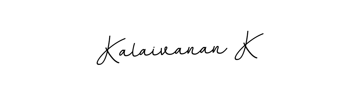 You can use this online signature creator to create a handwritten signature for the name Kalaivanan K. This is the best online autograph maker. Kalaivanan K signature style 11 images and pictures png