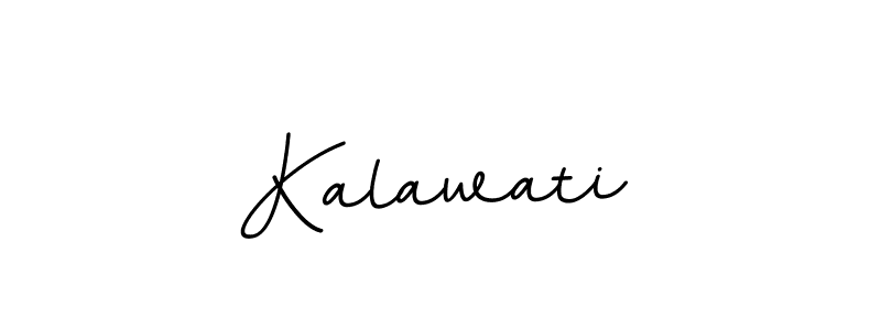 Use a signature maker to create a handwritten signature online. With this signature software, you can design (BallpointsItalic-DORy9) your own signature for name Kalawati. Kalawati signature style 11 images and pictures png