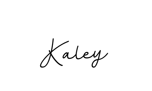 Use a signature maker to create a handwritten signature online. With this signature software, you can design (BallpointsItalic-DORy9) your own signature for name Kaley. Kaley signature style 11 images and pictures png