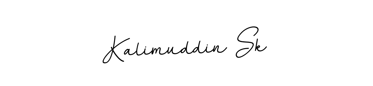 How to make Kalimuddin Sk name signature. Use BallpointsItalic-DORy9 style for creating short signs online. This is the latest handwritten sign. Kalimuddin Sk signature style 11 images and pictures png