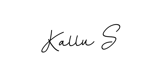 This is the best signature style for the Kallu S name. Also you like these signature font (BallpointsItalic-DORy9). Mix name signature. Kallu S signature style 11 images and pictures png