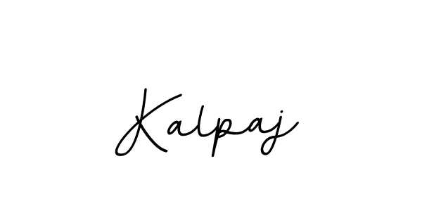 Design your own signature with our free online signature maker. With this signature software, you can create a handwritten (BallpointsItalic-DORy9) signature for name Kalpaj. Kalpaj signature style 11 images and pictures png