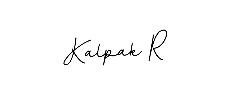 This is the best signature style for the Kalpak R name. Also you like these signature font (BallpointsItalic-DORy9). Mix name signature. Kalpak R signature style 11 images and pictures png