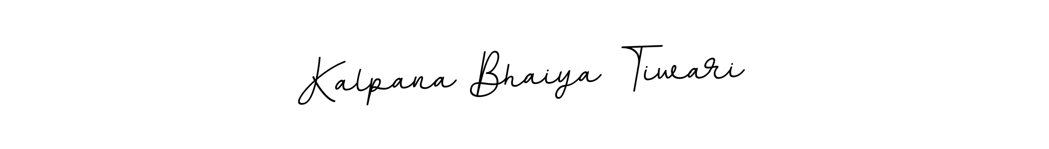 The best way (BallpointsItalic-DORy9) to make a short signature is to pick only two or three words in your name. The name Kalpana Bhaiya Tiwari include a total of six letters. For converting this name. Kalpana Bhaiya Tiwari signature style 11 images and pictures png