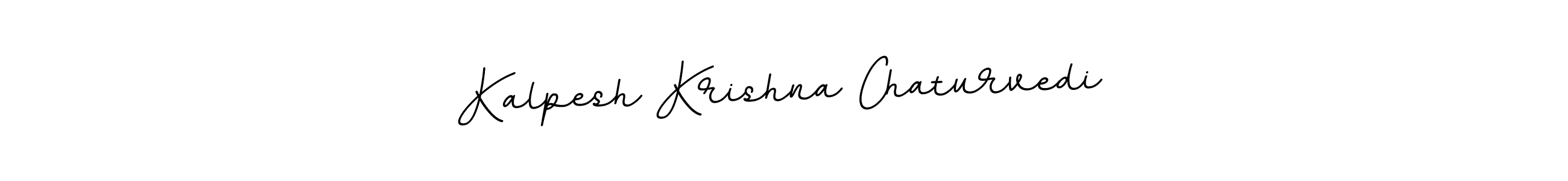 Design your own signature with our free online signature maker. With this signature software, you can create a handwritten (BallpointsItalic-DORy9) signature for name Kalpesh Krishna Chaturvedi. Kalpesh Krishna Chaturvedi signature style 11 images and pictures png