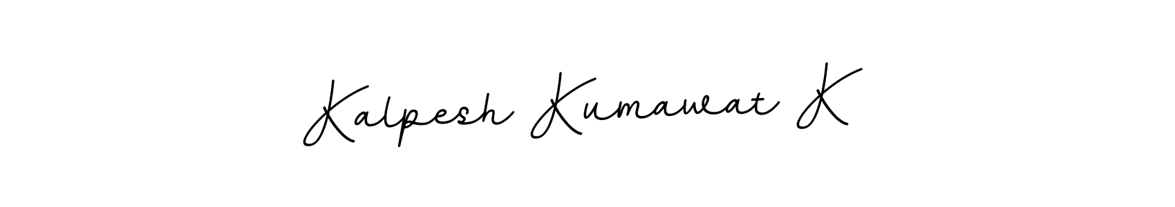 Kalpesh Kumawat K stylish signature style. Best Handwritten Sign (BallpointsItalic-DORy9) for my name. Handwritten Signature Collection Ideas for my name Kalpesh Kumawat K. Kalpesh Kumawat K signature style 11 images and pictures png