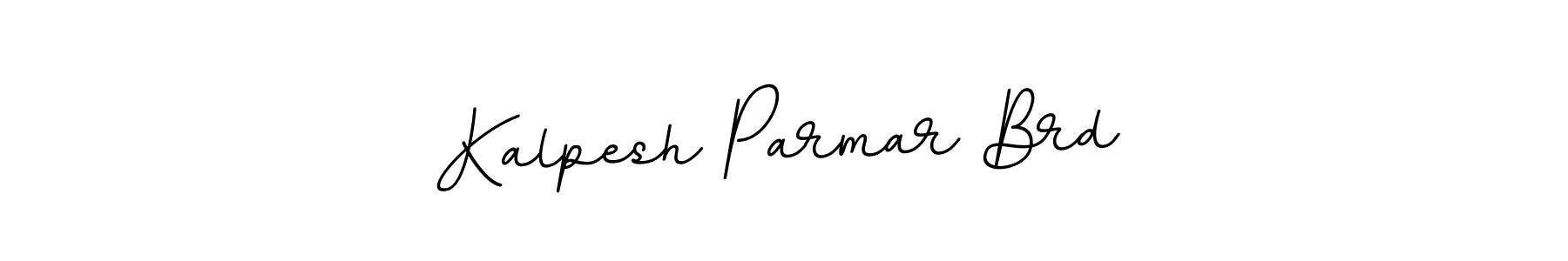 This is the best signature style for the Kalpesh Parmar Brd name. Also you like these signature font (BallpointsItalic-DORy9). Mix name signature. Kalpesh Parmar Brd signature style 11 images and pictures png