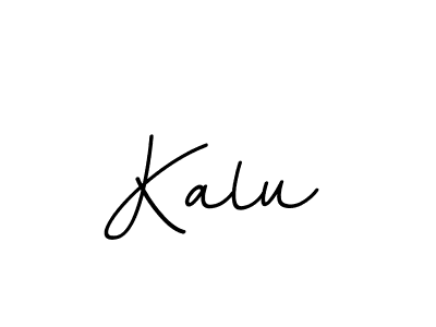 You should practise on your own different ways (BallpointsItalic-DORy9) to write your name (Kalu) in signature. don't let someone else do it for you. Kalu signature style 11 images and pictures png