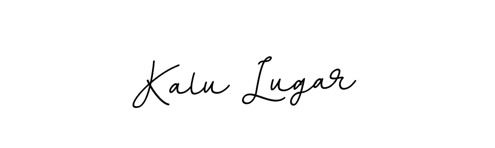 It looks lik you need a new signature style for name Kalu Lugar. Design unique handwritten (BallpointsItalic-DORy9) signature with our free signature maker in just a few clicks. Kalu Lugar signature style 11 images and pictures png