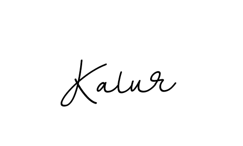 Design your own signature with our free online signature maker. With this signature software, you can create a handwritten (BallpointsItalic-DORy9) signature for name Kalur. Kalur signature style 11 images and pictures png