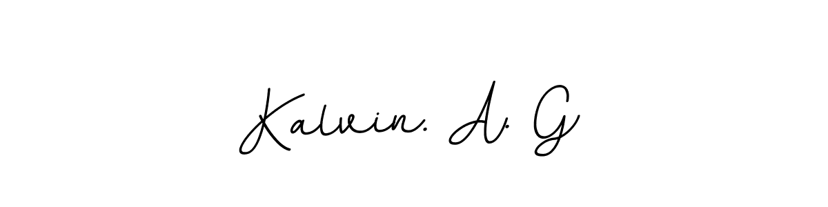 Kalvin. A. G stylish signature style. Best Handwritten Sign (BallpointsItalic-DORy9) for my name. Handwritten Signature Collection Ideas for my name Kalvin. A. G. Kalvin. A. G signature style 11 images and pictures png