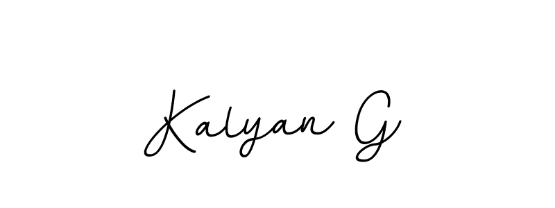 The best way (BallpointsItalic-DORy9) to make a short signature is to pick only two or three words in your name. The name Kalyan G include a total of six letters. For converting this name. Kalyan G signature style 11 images and pictures png