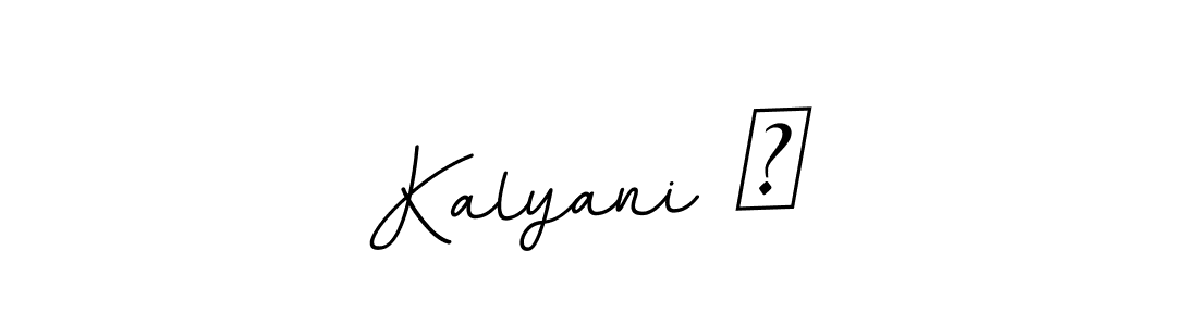 Kalyani ✨ stylish signature style. Best Handwritten Sign (BallpointsItalic-DORy9) for my name. Handwritten Signature Collection Ideas for my name Kalyani ✨. Kalyani ✨ signature style 11 images and pictures png