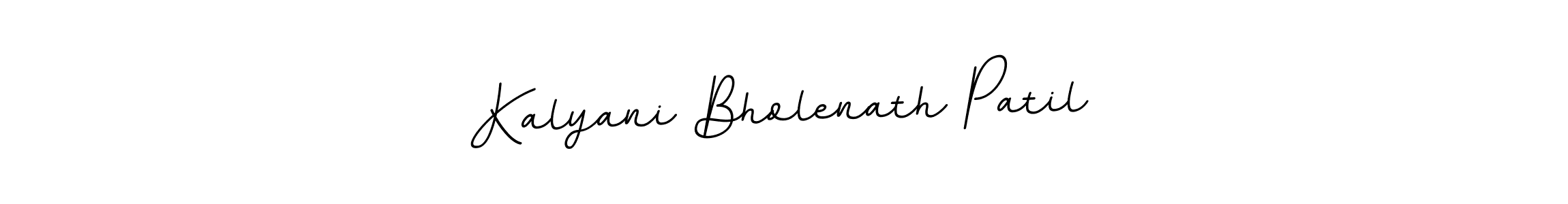 Use a signature maker to create a handwritten signature online. With this signature software, you can design (BallpointsItalic-DORy9) your own signature for name Kalyani Bholenath Patil. Kalyani Bholenath Patil signature style 11 images and pictures png