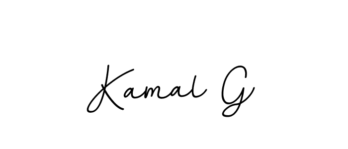 Make a beautiful signature design for name Kamal G. With this signature (BallpointsItalic-DORy9) style, you can create a handwritten signature for free. Kamal G signature style 11 images and pictures png