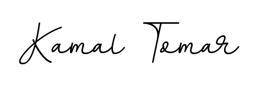 The best way (BallpointsItalic-DORy9) to make a short signature is to pick only two or three words in your name. For converting this name Kamal Tomar. Kamal Tomar signature style 11 images and pictures png