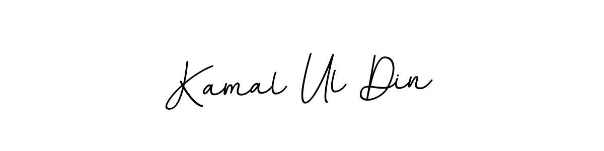 Design your own signature with our free online signature maker. With this signature software, you can create a handwritten (BallpointsItalic-DORy9) signature for name Kamal Ul Din. Kamal Ul Din signature style 11 images and pictures png