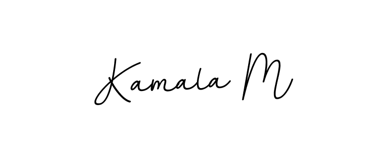Make a beautiful signature design for name Kamala M. Use this online signature maker to create a handwritten signature for free. Kamala M signature style 11 images and pictures png