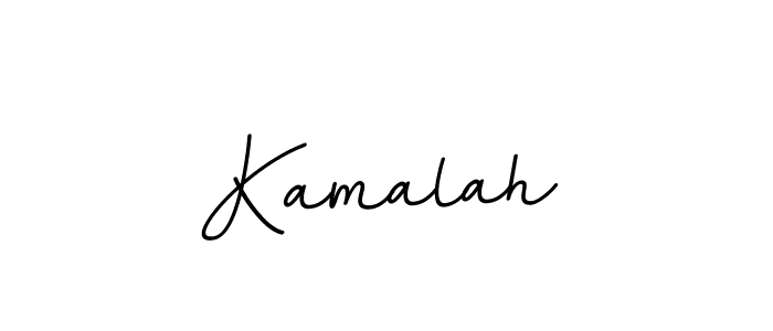 Create a beautiful signature design for name Kamalah. With this signature (BallpointsItalic-DORy9) fonts, you can make a handwritten signature for free. Kamalah signature style 11 images and pictures png