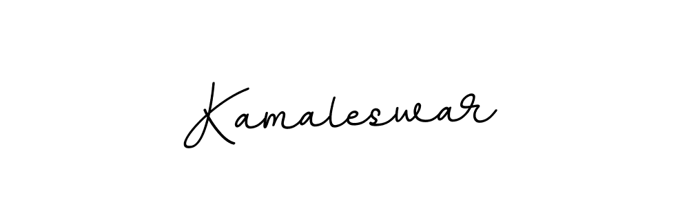 Kamaleswar stylish signature style. Best Handwritten Sign (BallpointsItalic-DORy9) for my name. Handwritten Signature Collection Ideas for my name Kamaleswar. Kamaleswar signature style 11 images and pictures png