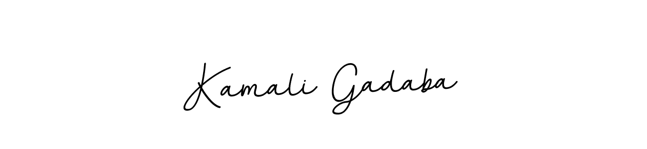 How to make Kamali Gadaba name signature. Use BallpointsItalic-DORy9 style for creating short signs online. This is the latest handwritten sign. Kamali Gadaba signature style 11 images and pictures png