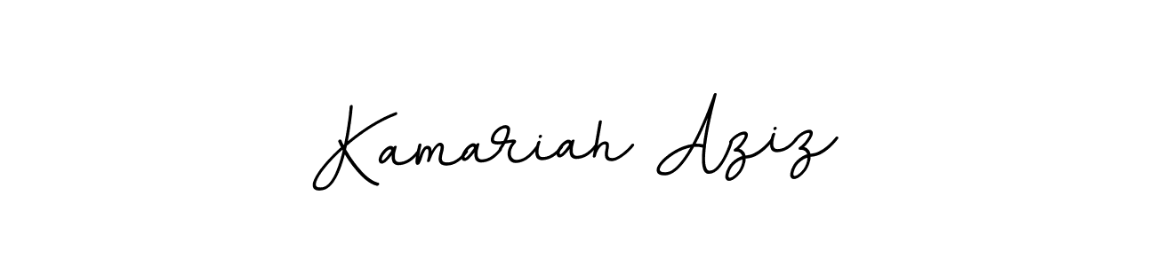 Similarly BallpointsItalic-DORy9 is the best handwritten signature design. Signature creator online .You can use it as an online autograph creator for name Kamariah Aziz. Kamariah Aziz signature style 11 images and pictures png