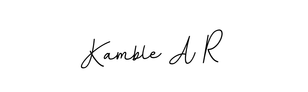 Make a beautiful signature design for name Kamble A R. Use this online signature maker to create a handwritten signature for free. Kamble A R signature style 11 images and pictures png