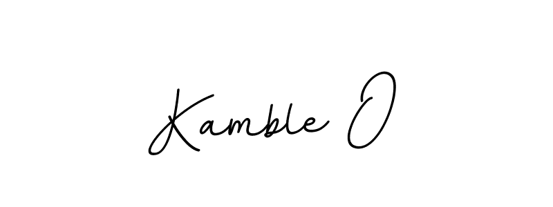 How to make Kamble O signature? BallpointsItalic-DORy9 is a professional autograph style. Create handwritten signature for Kamble O name. Kamble O signature style 11 images and pictures png