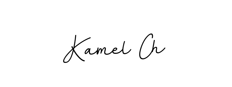 Similarly BallpointsItalic-DORy9 is the best handwritten signature design. Signature creator online .You can use it as an online autograph creator for name Kamel Ch. Kamel Ch signature style 11 images and pictures png