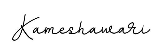 A stylish, flowing autograph style designed for name Kameshawari using BallpointsItalic-DORy9 typography. Perfect for digital creative projects. Kameshawari signature style 11 images and pictures png