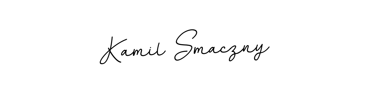 How to make Kamil Smaczny signature? BallpointsItalic-DORy9 is a professional autograph style. Create handwritten signature for Kamil Smaczny name. Kamil Smaczny signature style 11 images and pictures png