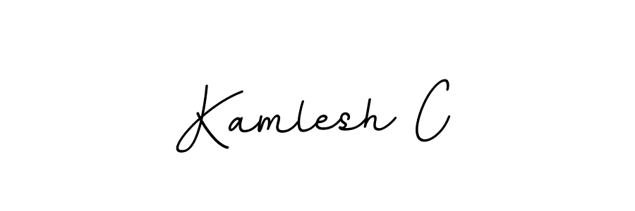 BallpointsItalic-DORy9 is a professional signature style that is perfect for those who want to add a touch of class to their signature. It is also a great choice for those who want to make their signature more unique. Get Kamlesh C name to fancy signature for free. Kamlesh C signature style 11 images and pictures png