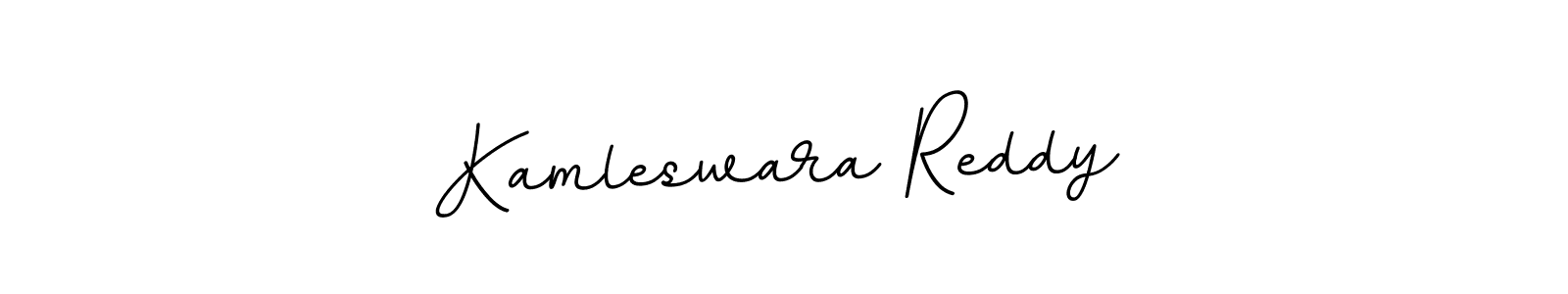 Design your own signature with our free online signature maker. With this signature software, you can create a handwritten (BallpointsItalic-DORy9) signature for name Kamleswara Reddy. Kamleswara Reddy signature style 11 images and pictures png