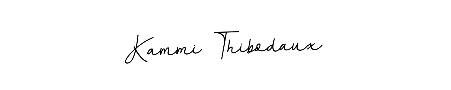 The best way (BallpointsItalic-DORy9) to make a short signature is to pick only two or three words in your name. The name Kammi Thibodaux include a total of six letters. For converting this name. Kammi Thibodaux signature style 11 images and pictures png