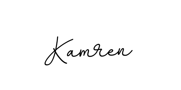 You should practise on your own different ways (BallpointsItalic-DORy9) to write your name (Kamren) in signature. don't let someone else do it for you. Kamren signature style 11 images and pictures png