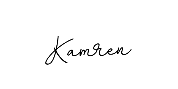 How to make Kamren signature? BallpointsItalic-DORy9 is a professional autograph style. Create handwritten signature for Kamren name. Kamren signature style 11 images and pictures png