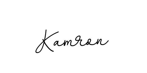 Kamron stylish signature style. Best Handwritten Sign (BallpointsItalic-DORy9) for my name. Handwritten Signature Collection Ideas for my name Kamron. Kamron signature style 11 images and pictures png