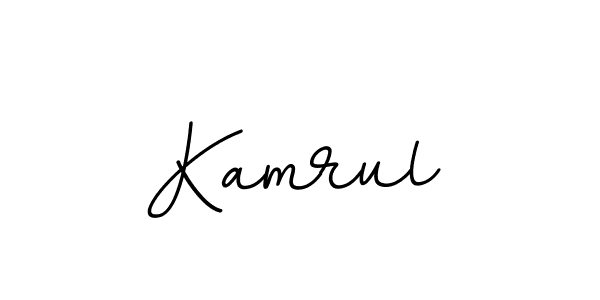 You should practise on your own different ways (BallpointsItalic-DORy9) to write your name (Kamrul) in signature. don't let someone else do it for you. Kamrul signature style 11 images and pictures png