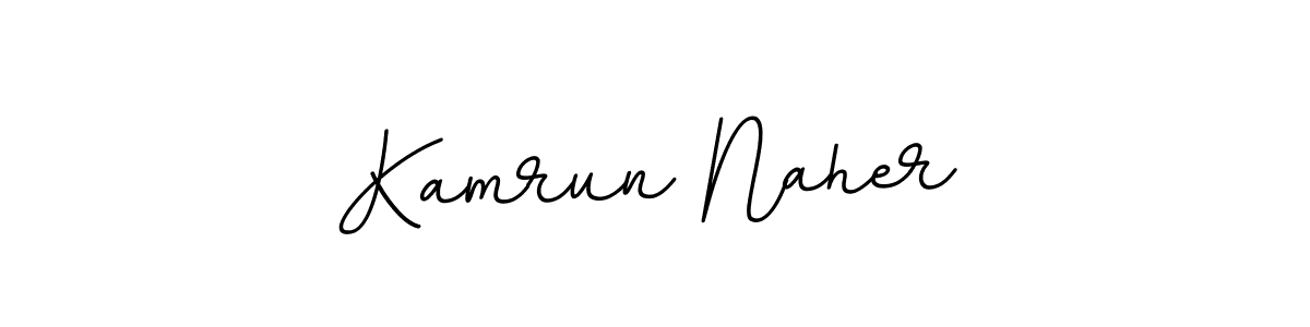 Make a short Kamrun Naher signature style. Manage your documents anywhere anytime using BallpointsItalic-DORy9. Create and add eSignatures, submit forms, share and send files easily. Kamrun Naher signature style 11 images and pictures png