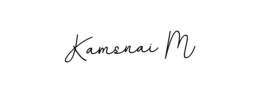 Once you've used our free online signature maker to create your best signature BallpointsItalic-DORy9 style, it's time to enjoy all of the benefits that Kamsnai M name signing documents. Kamsnai M signature style 11 images and pictures png