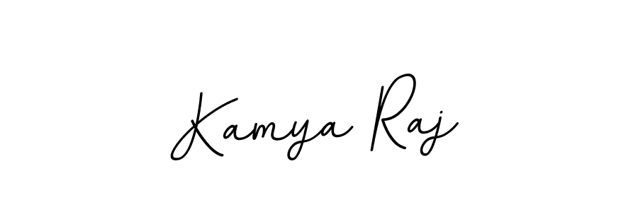 Kamya Raj stylish signature style. Best Handwritten Sign (BallpointsItalic-DORy9) for my name. Handwritten Signature Collection Ideas for my name Kamya Raj. Kamya Raj signature style 11 images and pictures png