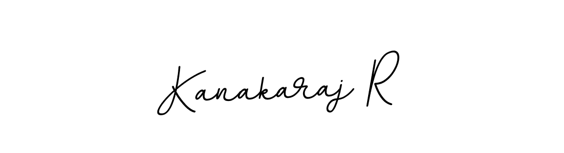 Kanakaraj R stylish signature style. Best Handwritten Sign (BallpointsItalic-DORy9) for my name. Handwritten Signature Collection Ideas for my name Kanakaraj R. Kanakaraj R signature style 11 images and pictures png