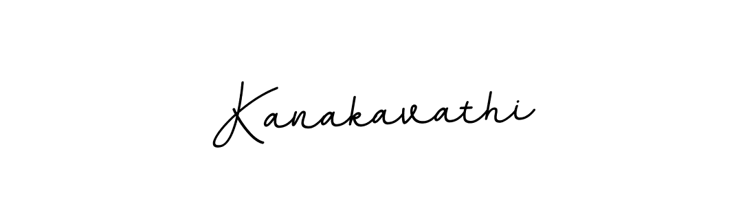 How to make Kanakavathi name signature. Use BallpointsItalic-DORy9 style for creating short signs online. This is the latest handwritten sign. Kanakavathi signature style 11 images and pictures png